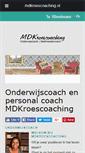 Mobile Screenshot of mdkroescoaching.nl