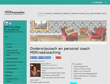 Tablet Screenshot of mdkroescoaching.nl